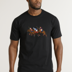 Men’s Polo Player Graphic T-Shirt – Premium Casual Sports-Inspired Tee